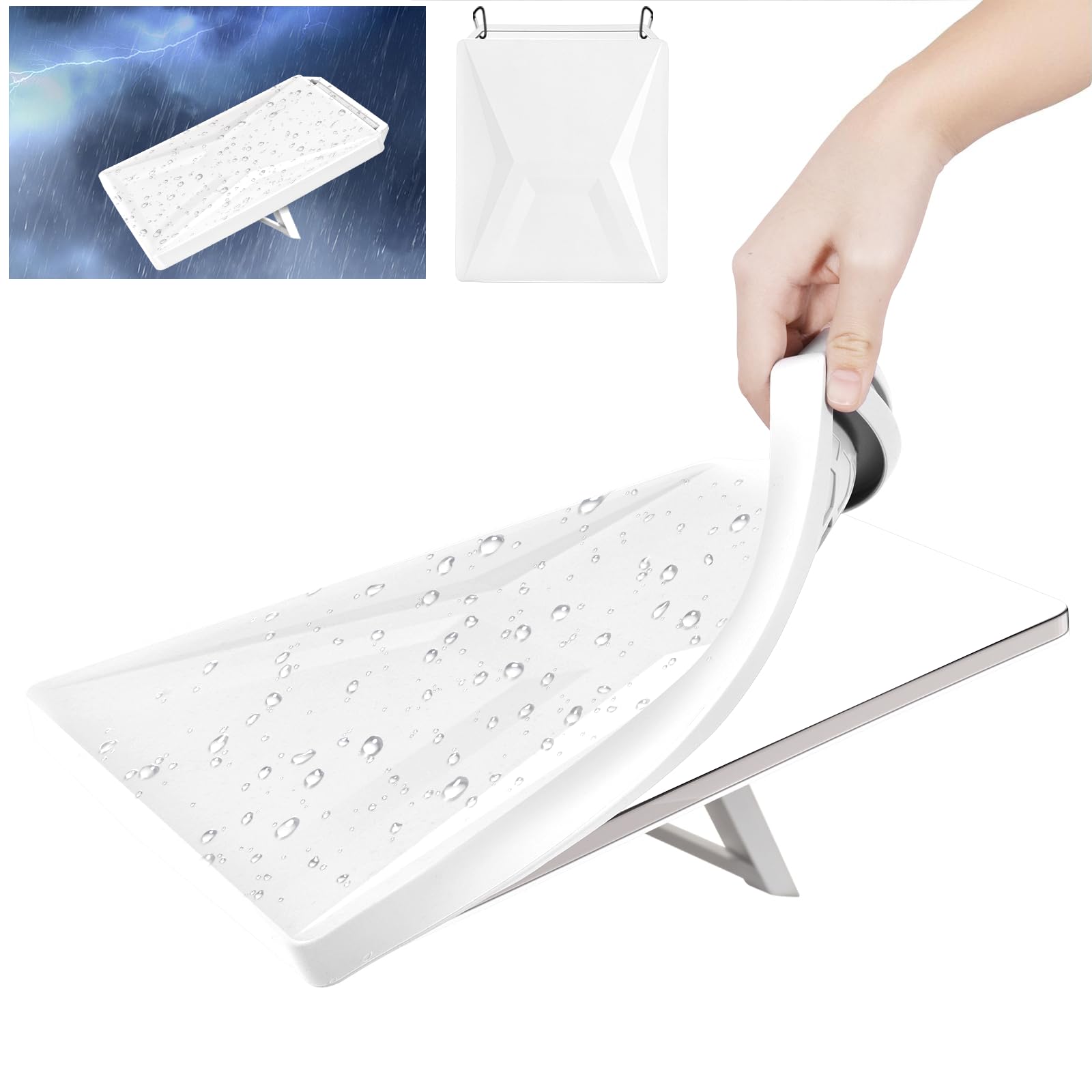 Starlink Mini Silicone Protective Cover - Portable Travel Silicone Case for Backpacking & Outdoor Adventures, Waterproof & Surface Shield Protection, Perfect for Outdoor Installation & Long-term Use