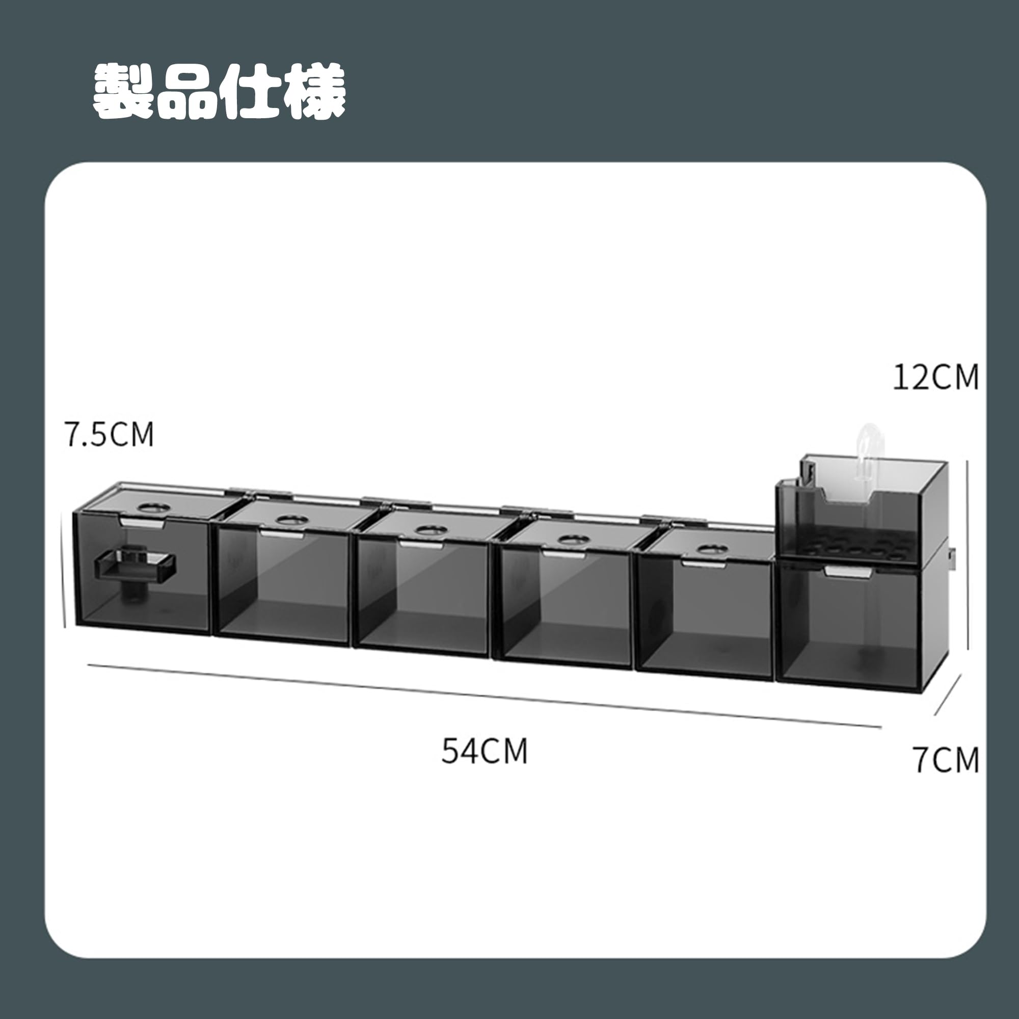 Amazon | 壁掛けフィルター 湿式と乾式の分離付き 上部フィルター
