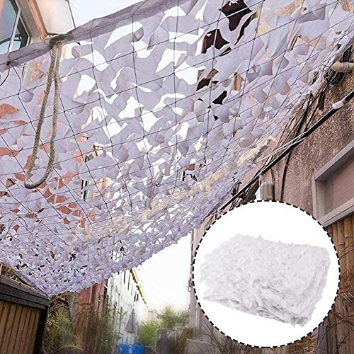 Tarnnetz Bundeswehr, Jagd Tarnung Netz - (2 × 3 M) Weiß Militär Tarnung Leichtes Waldnetz Camping Jagd Sport Jalousien… – Bild 3