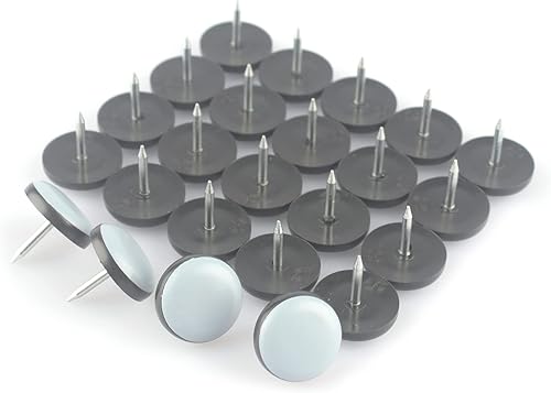 Miniatura 9 de Almohadillas deslizantes de teflón para muebles, mesasillaarmariosofá, tamaño pequeño, patas de muebles de proteger el suelo, bloque deslizante de