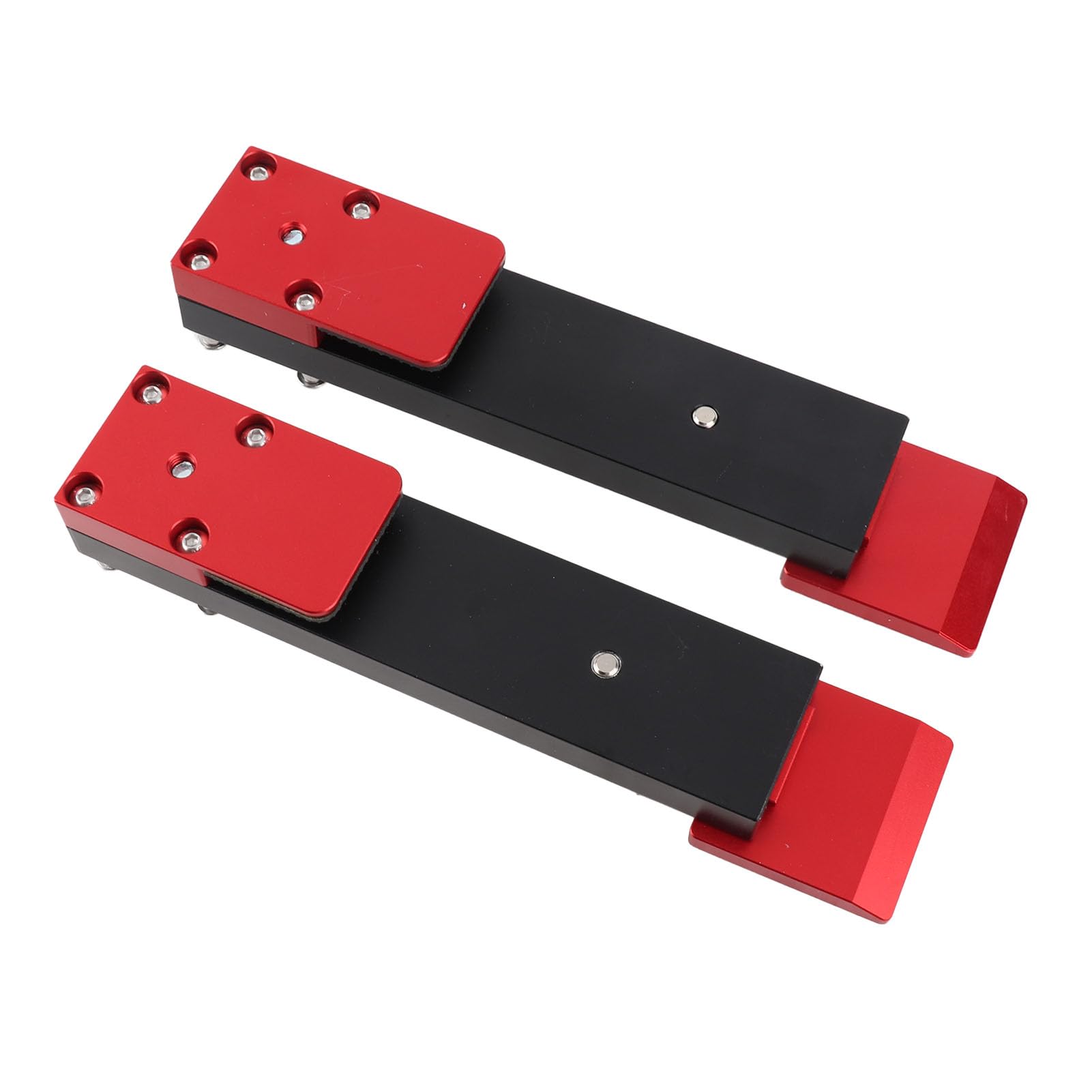 Outils de Pose de Bardage, 2 Pièces Jauge en Alliage d'Aluminium Kit de Fixation avec Jauge de Mesure, pour 10-15mm Fibro Ciment Panneaux