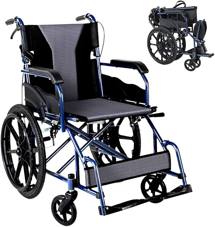 値下げ決行！（美品）UDKAEYT　リクライニング　自走式　車椅子　折り畳み式 値下げ決行！（美品）UDKAEYT リクライニング 自走式 車椅子 折り畳み