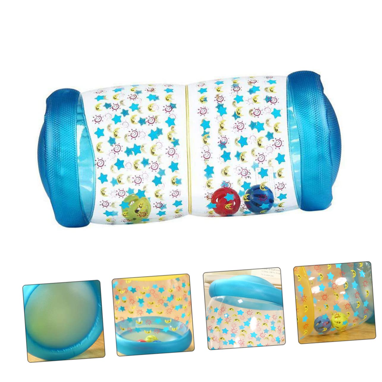 BESPORTBLE Inflatable Crawling Roller Crawling Practice for Fitness and Hearing Touch Exercise for Early Development and Tummy Activities