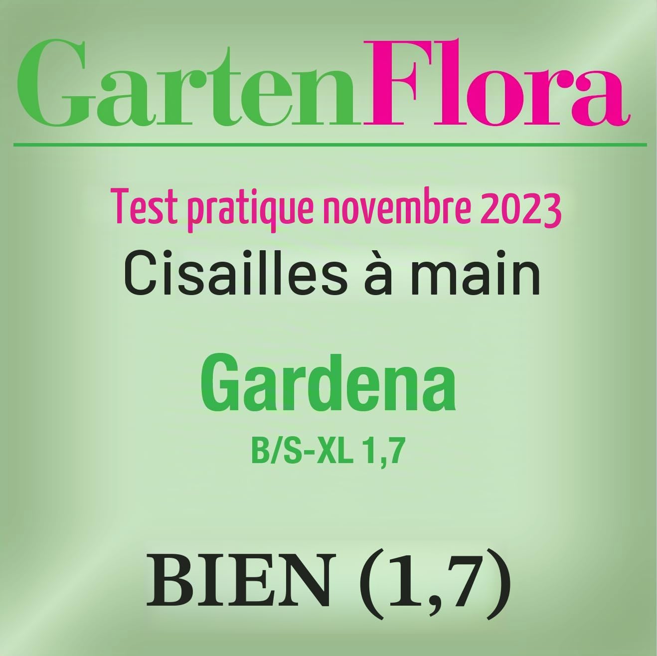 Sxe9cateur ajustable xe0 lame franche Comfort B/S-XL de Gardena : sxe9cateur pour brindilles et branches ligneuses, diamxe8tre de coupe max. 24 mm, ouverture en continu de la poignxe9e (8905-20)