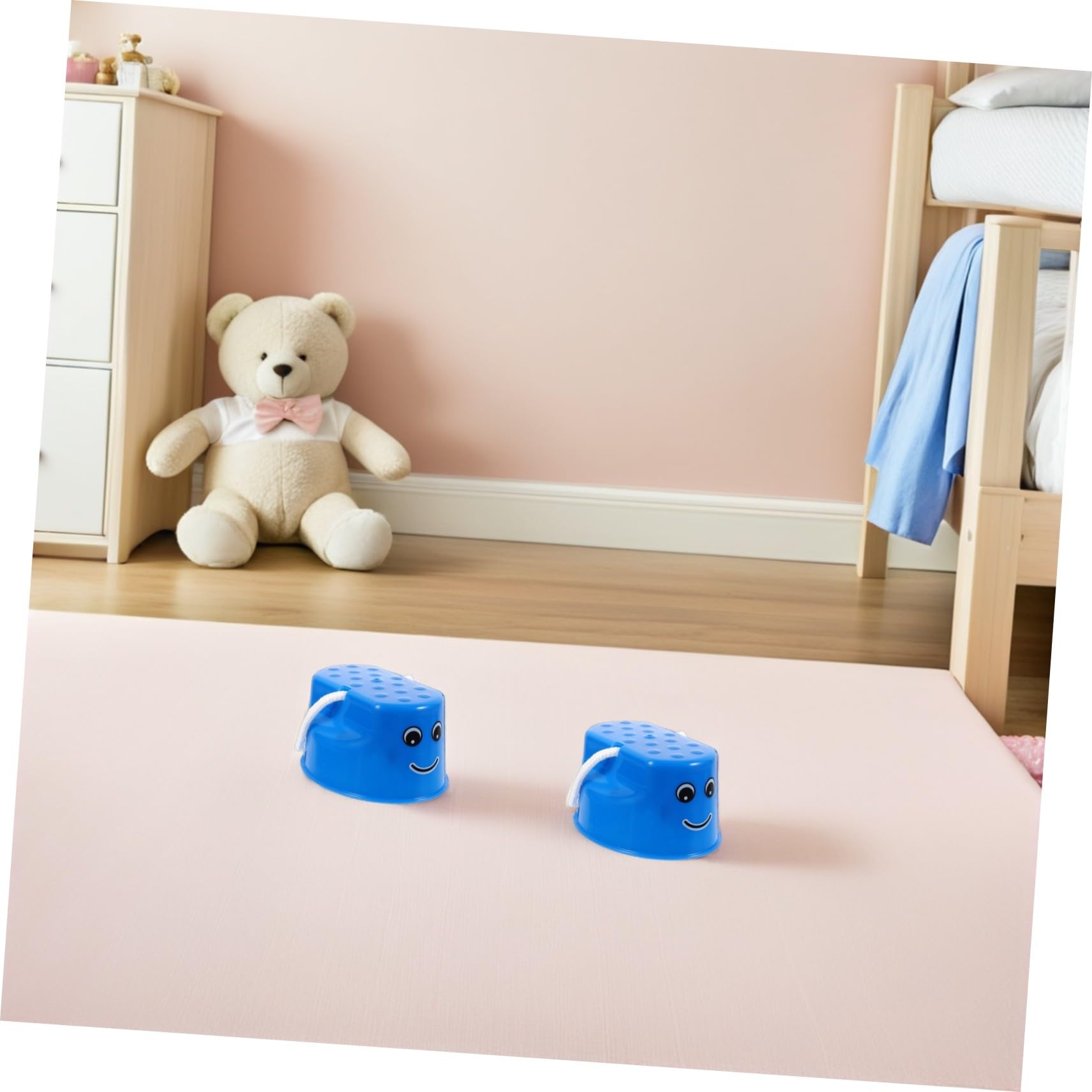 8 Zancos de Plástico para Niños, Zancos de Entrenamiento Sensorial para Mejorar el Equilibrio, Juguetes para Actividades al Aire Libre y Desarrollo de Confianza