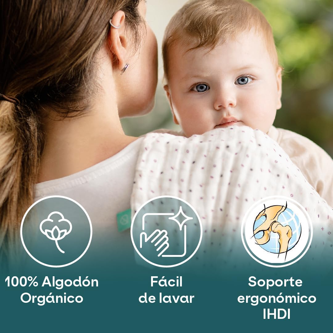 KOALA BABYCARE - Muselinas Bebe Algodon 120x120 - Paquete con 2 Unidades - Muselinas Grandes de algodón y como arrullo para recién Nacidos bebés