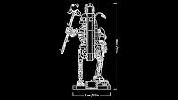 LEGO Fortnite Bone Schali Gamer Modellkészlet - 1414 Darabos Építőjáték Felnőtteknek, Játék Dekoráció, Kreatív Hobbi Szett, Gamer Ajándék 8