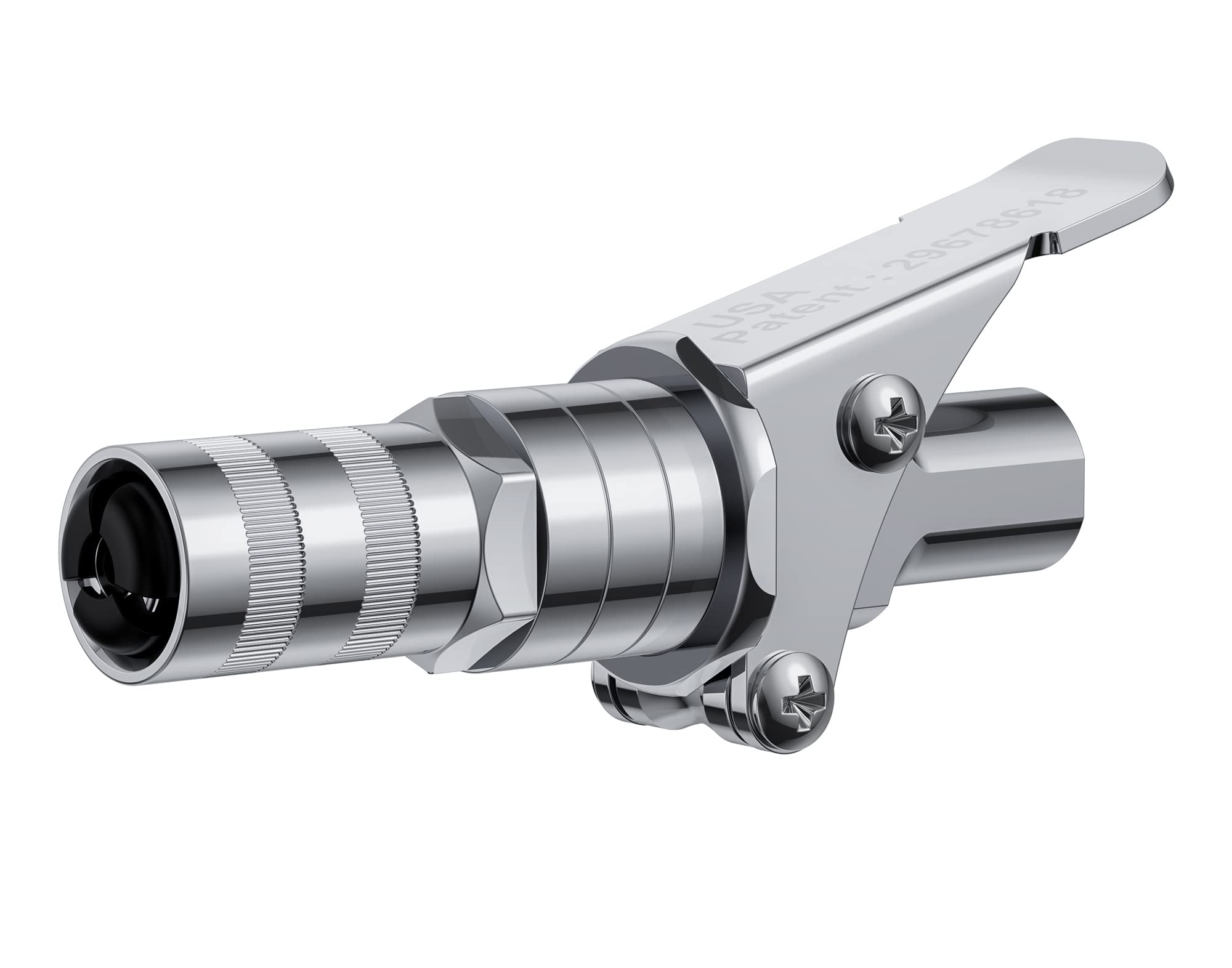 ANYLION Grease Gun Coupler, Heavy Duty Quick Release Grease Gun Locking Coupler, Upgrade to 14000 PSI, Compatible with All Grease Guns 1/8" NPT Fittings (1 PCS)