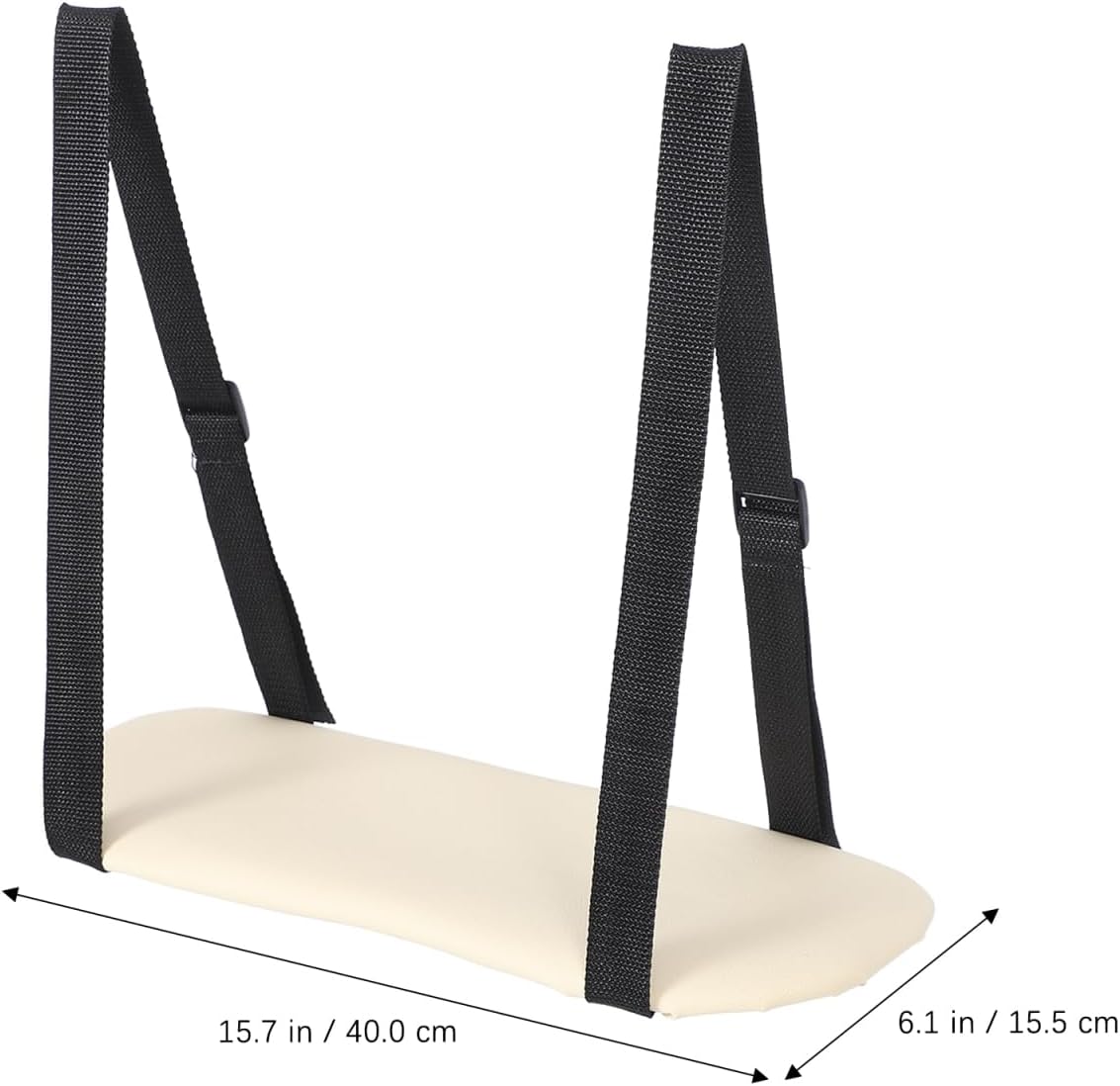 Outanaya Massage Bed Armrest Support Arm Rest Rack Beige Portable Comfortable Spa Table Armrest for Beauty Massage Tables and Chairs