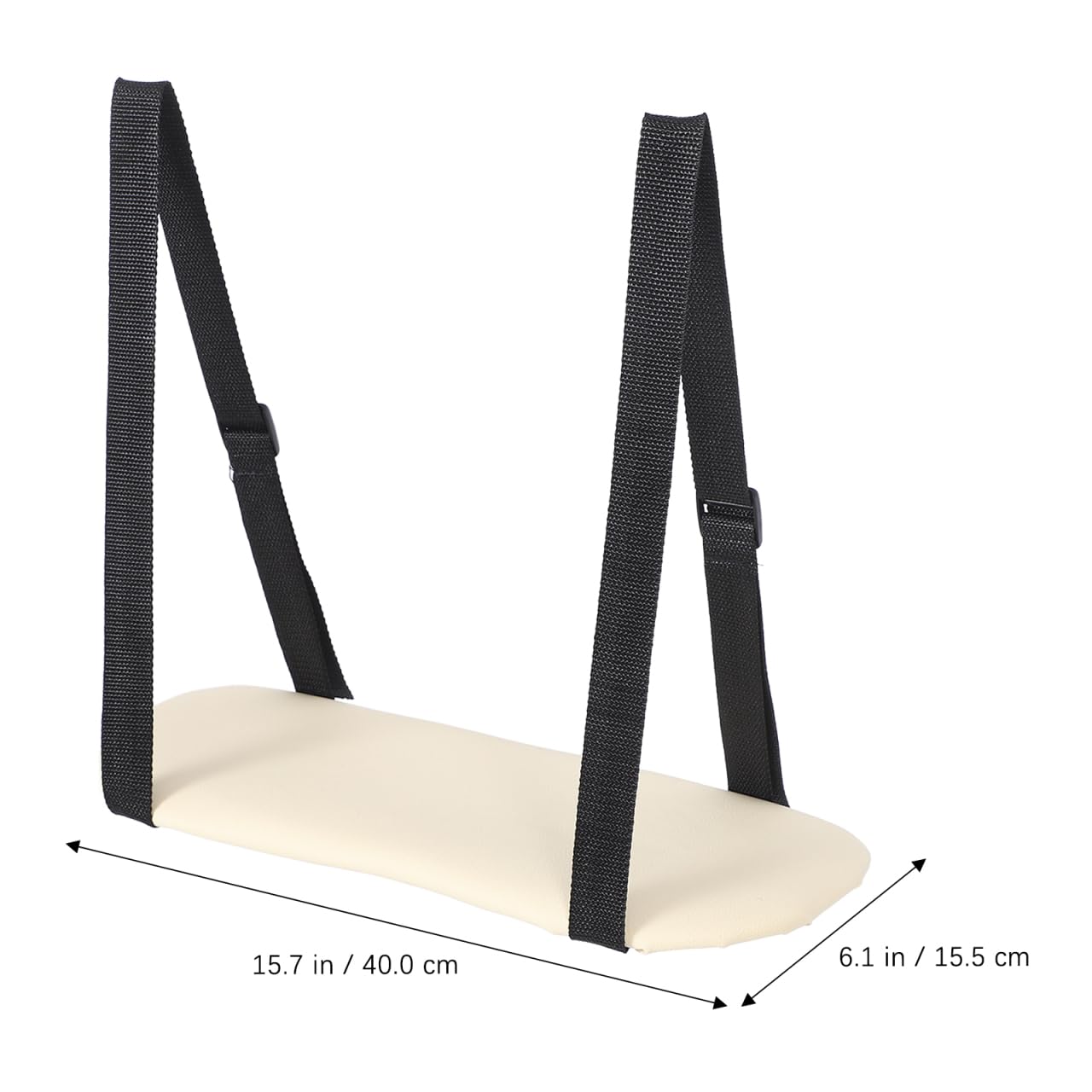 Hanging Arm Rest Support for Massage Table with Pu Sponge Padding Ergonomic Beauty Bed Armrest for Spa Salon Accessories 15.74X6.10X0.39In