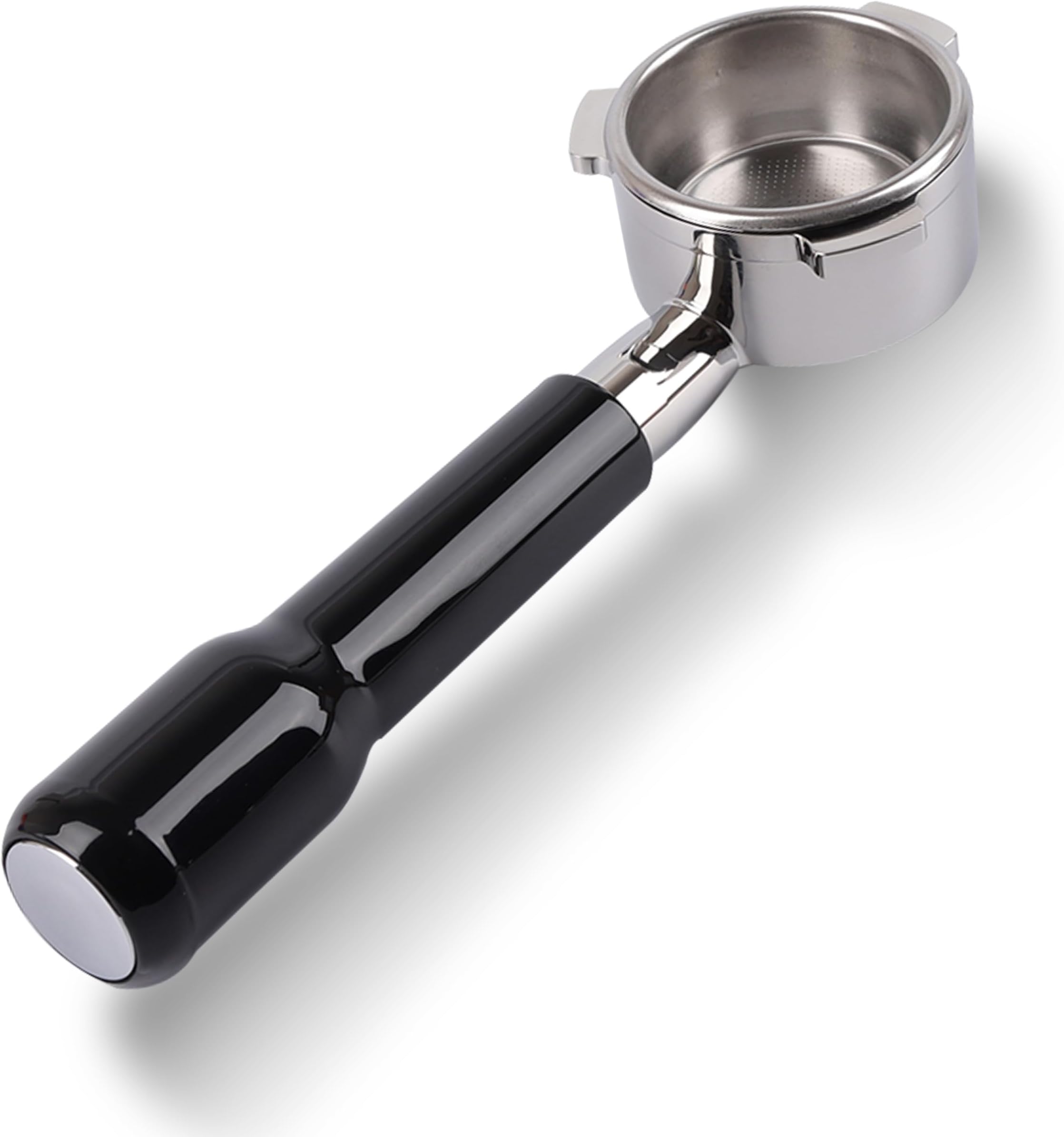 CAPFEI 54mm Bottomless Portafilter Compatible with 54mm Breville Barista Series and 54mm Sage/Breville Machines (ABS Handle)