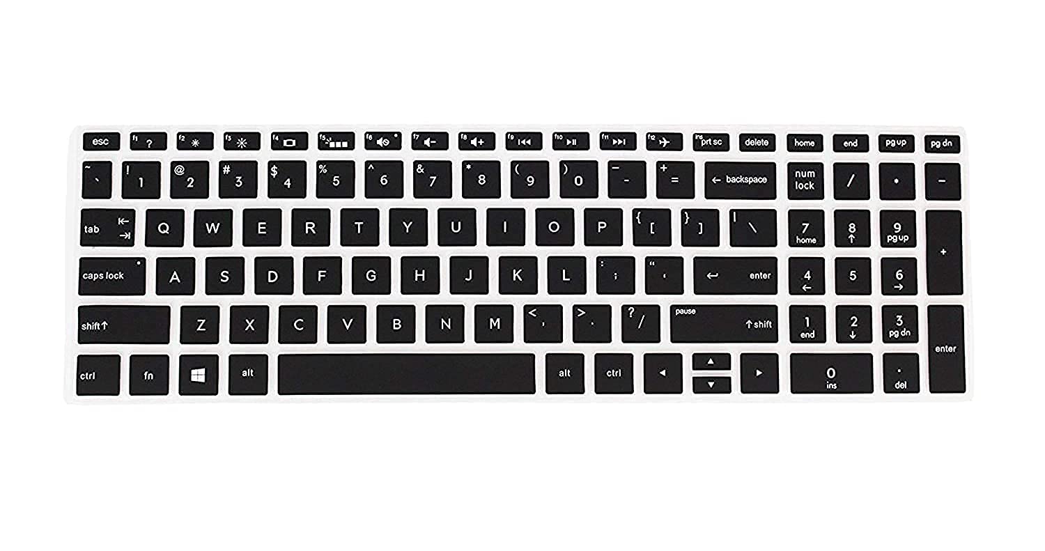 JUSTEC Premium Keyboard Protector Cover Fit for HP Envy x360 15.6 Laptop 2021 2020/ HP Pavilion 15-dy 15-cb 15-cc 15-cd 15-bw 15-bs -Black (B098YP88V4) Amazon Price History, Amazon Price Tracker