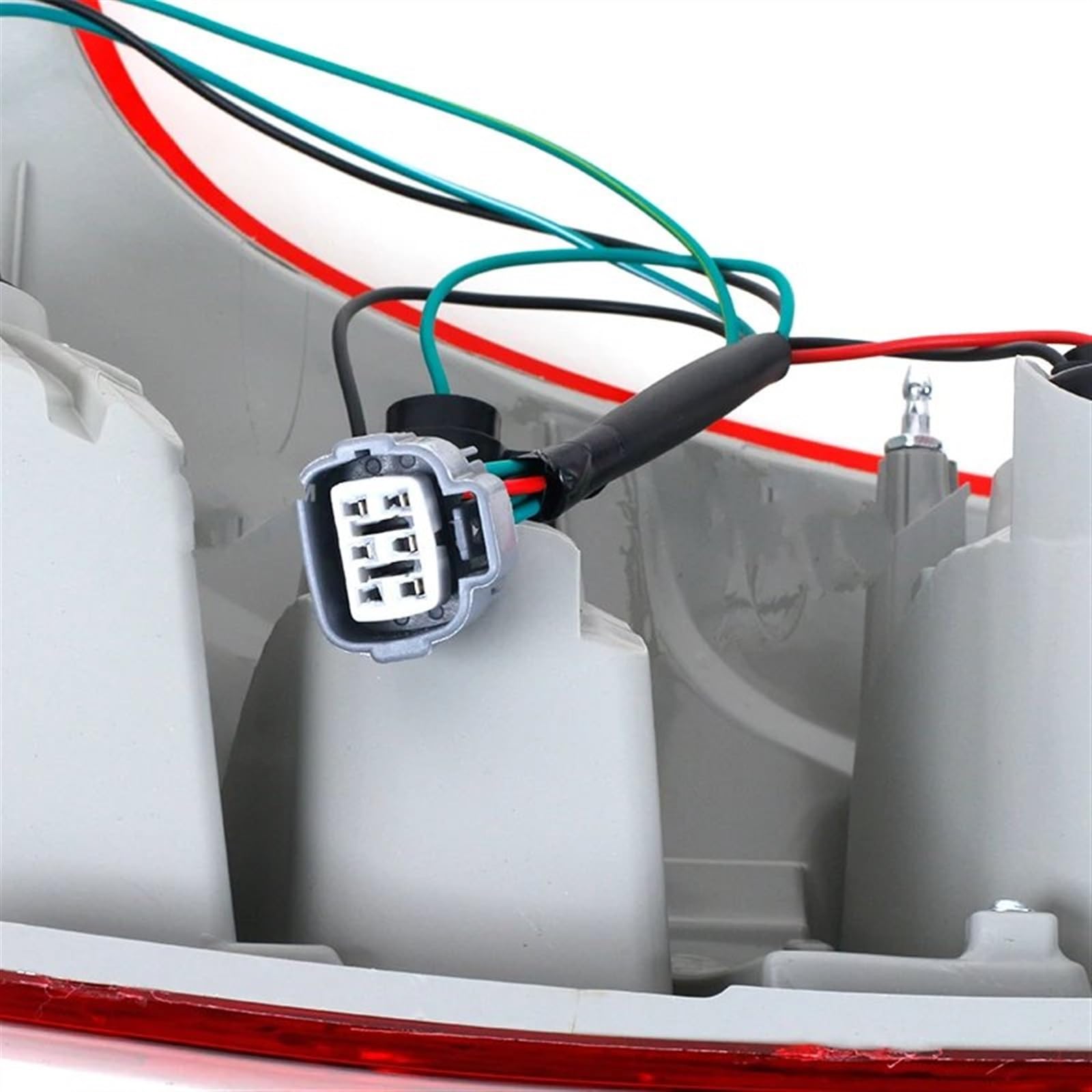 Compatibile Con Mitsubishi L200 2015 2016 2017 Per Triton 8330A943 8330A944 Gruppo Fanale Posteriore Per Auto Fanale Posteriore Luce Freno Lato Destro Sinistro Parti Blocchi fari posteriori(Left)