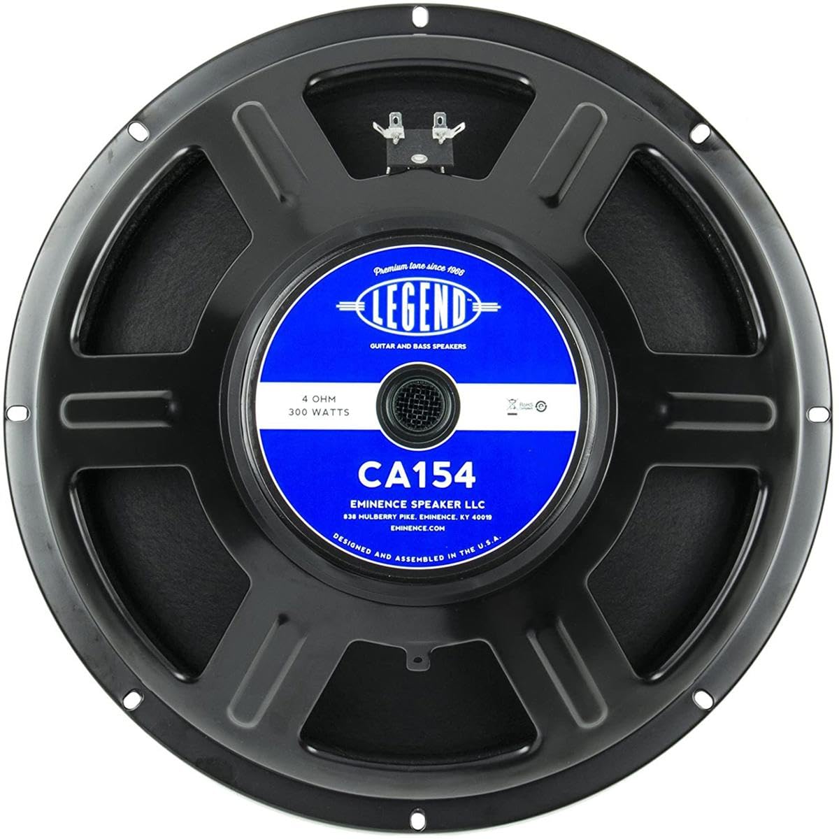 Legend CA154 15" Bass Guitar Speaker, 300 Watts at 4 Ohms