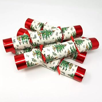 Robin Reed Christmas Tree Handmade English Party Table Decorations 8 - 10 Favors, Multicolor, 531.NOV