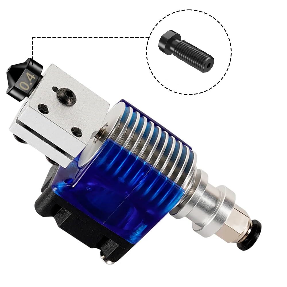 Buse Imprimante 3D Lot De 20 Buses Volcano En Acier Trempé – 0.4mm à 1.0mm, Compatible Imprimantes 3D Sidewinder, Artillery, J-Head… Lot Buses Imprimante 3D