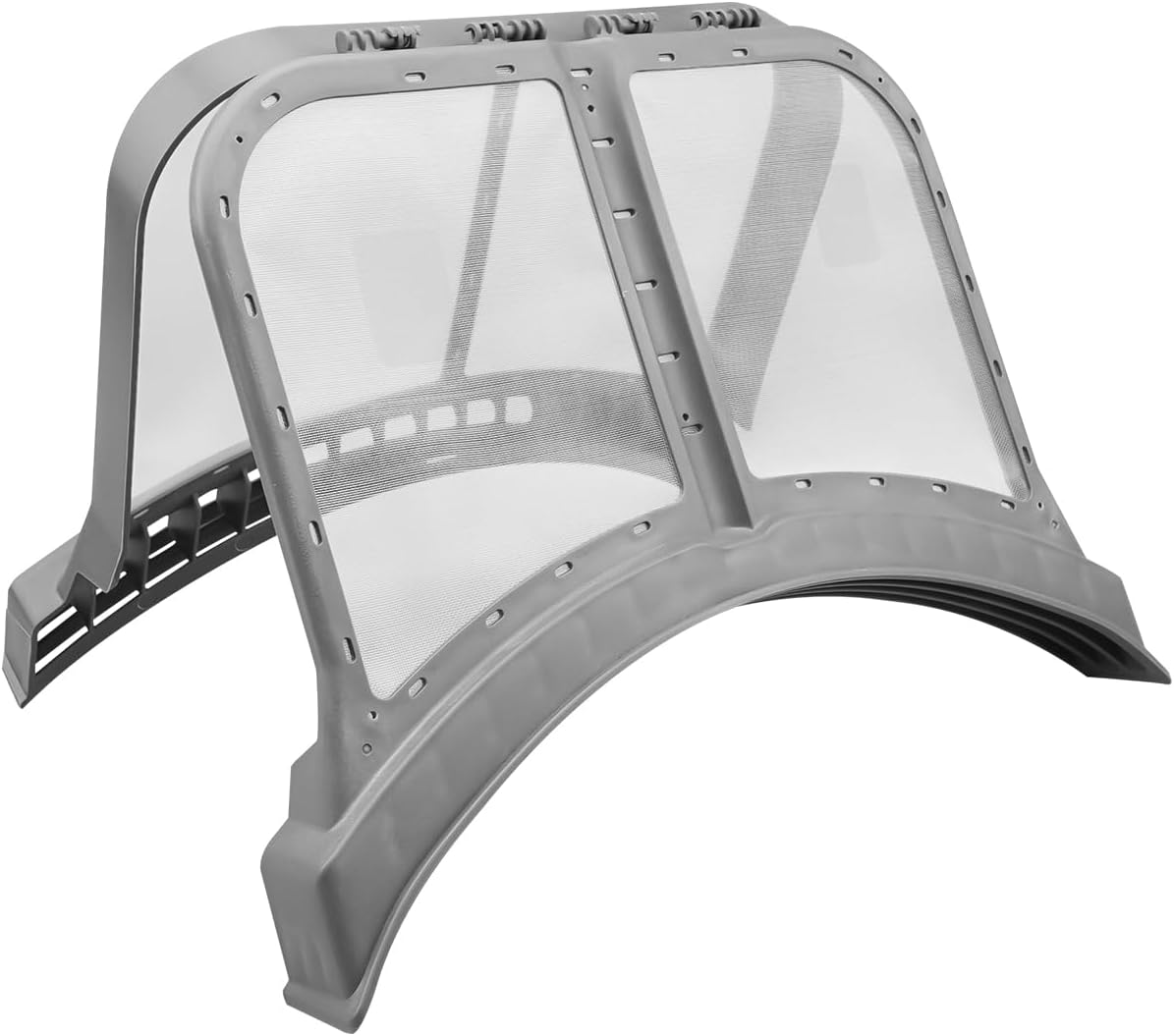 5304513574 Dryer Lint Trap Filter Fit for Electrolux Frigidaire EFME627UIW2 EFME627UTT2 ELFG7637BW0 ELFG7637BT0 Dryer, Clamshell Dryer Lint Screen Filter Trap Assembly for Pre Retrofit