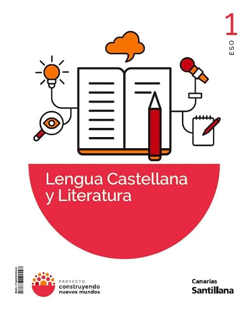 Portada de Lengua y Literatura 1º ESO Canarias 2026