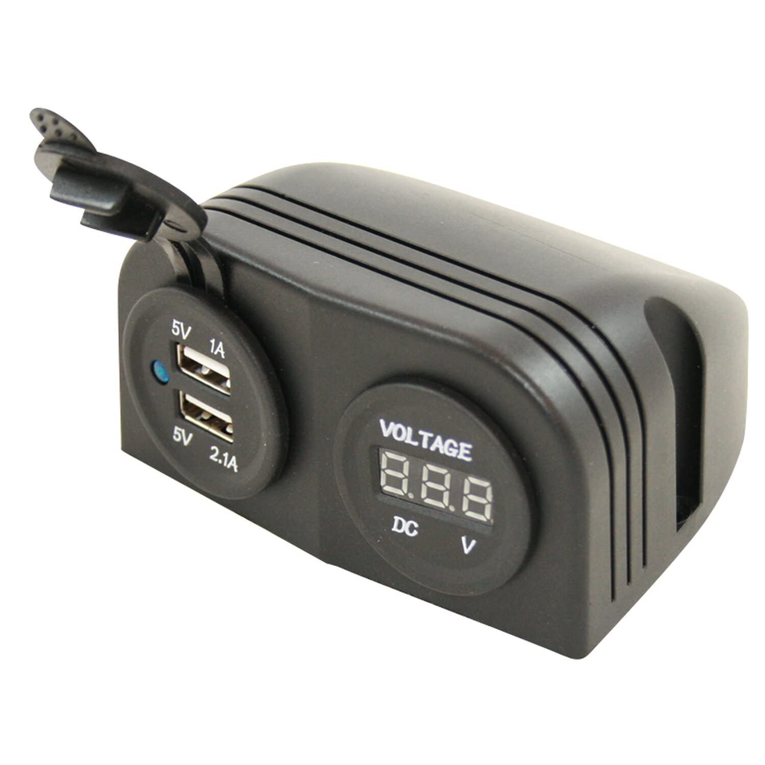 Construction Prise Chargeur 2 x USB avec Affichage de la Tension
