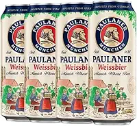 Cerveja Alemã Paulaner Weissbier Lata 500ml (4 Unidades)