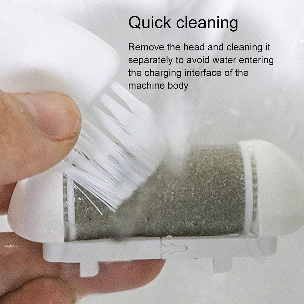Lima de Callos Herramienta Eléctrica de Pedicura Removedor de Callos Lima de Pies Herramienta de Pedicura con Pantalla Digital Impermeable