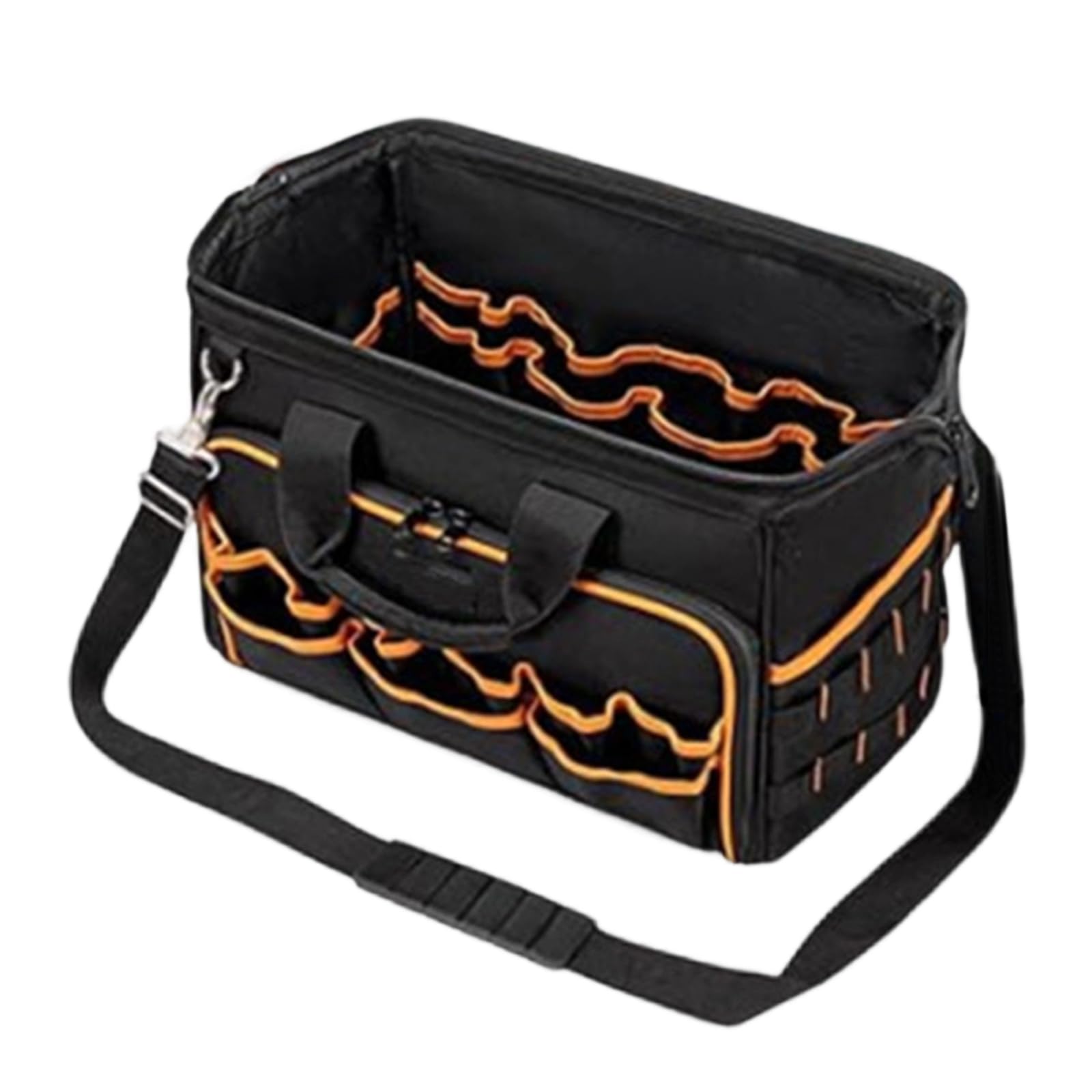 Shinlhua Multifunctional Tool Bag Waterproof Electrician Oxford Cloth Thickened Carpentry Tool Large Maintenance Storage Bag Ergonomic Handle