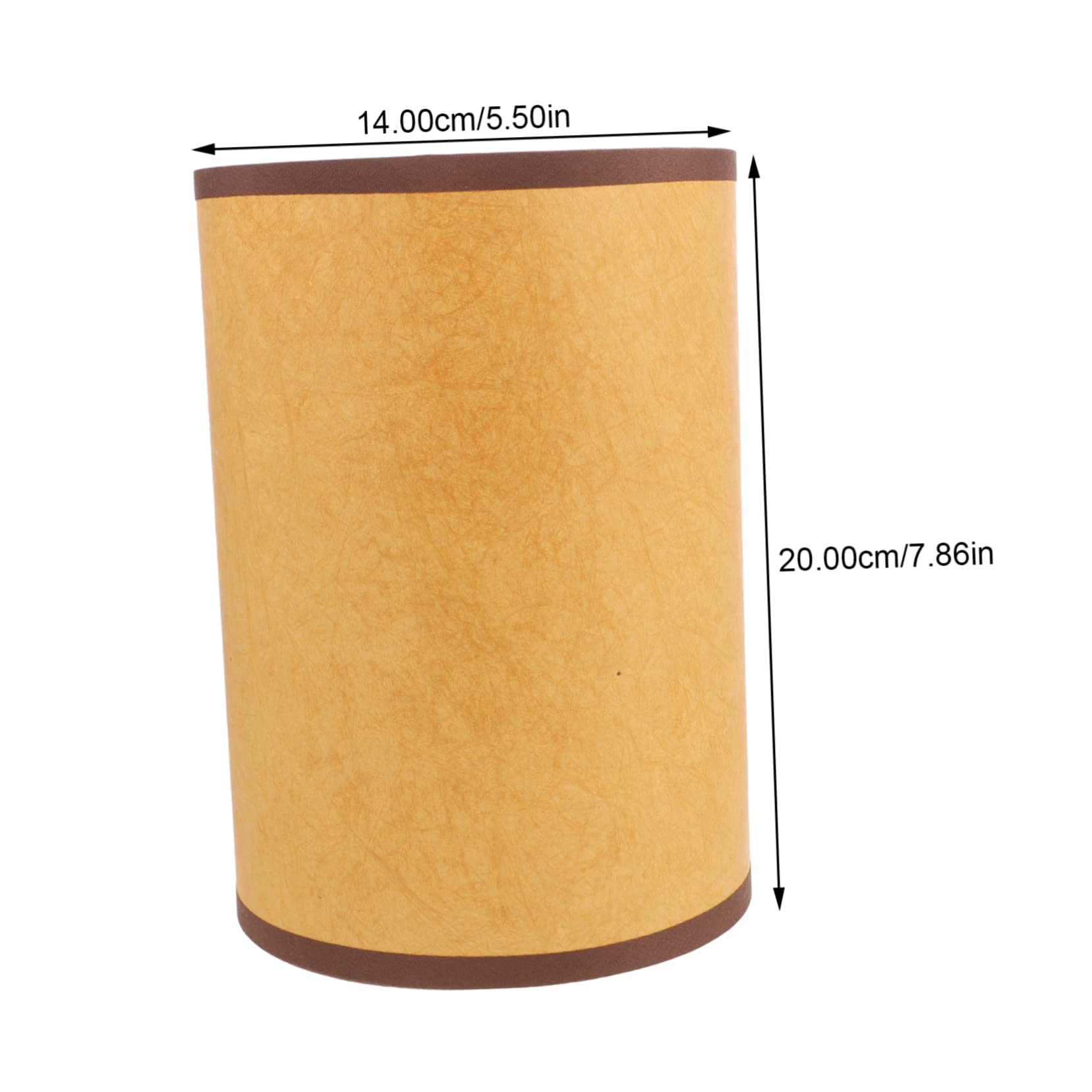 HOLIDYOYO Hanging Lamp Shade Replacement Lampshades for E27/e14 Rustic Farmhouse Ceiling Lamp Cover Large Size