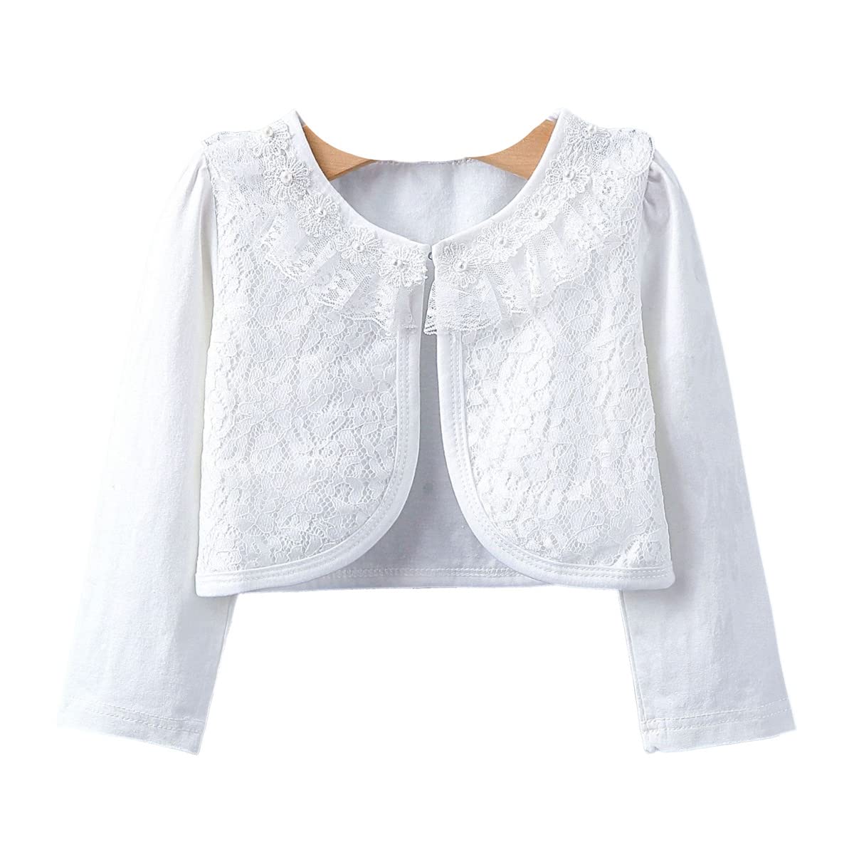 Amazon | [VIISEN] キッズ ボレロ 長袖 ボレロ 子供 結婚式