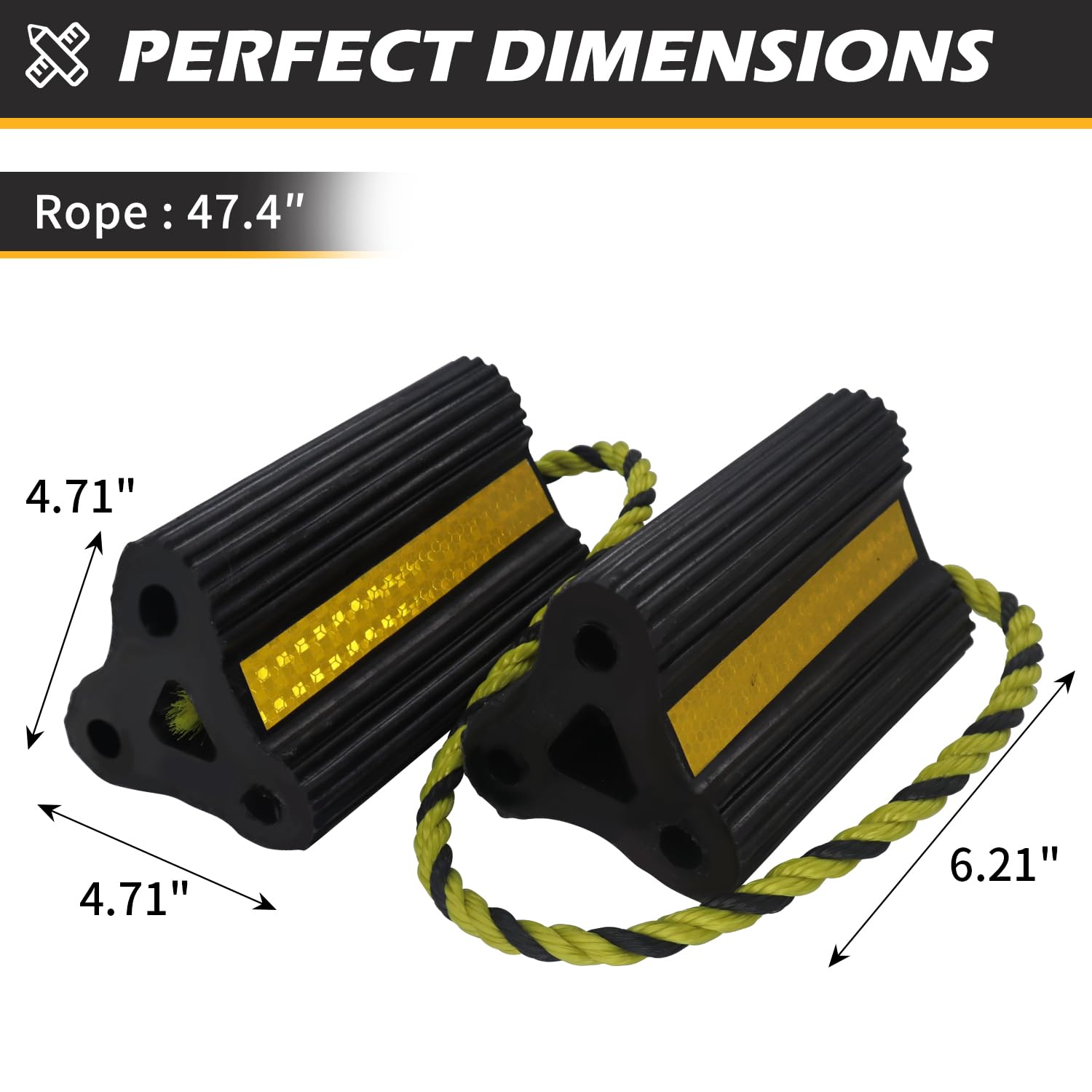 RV Wheel Chocks - Keep Your Vehicle Safe -2 RV Wheel Chocks - Keep Your Vehicle Safe -2