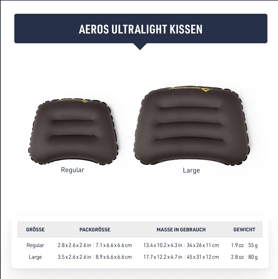 Sea to Summit Aeros Ultralekka poduszka