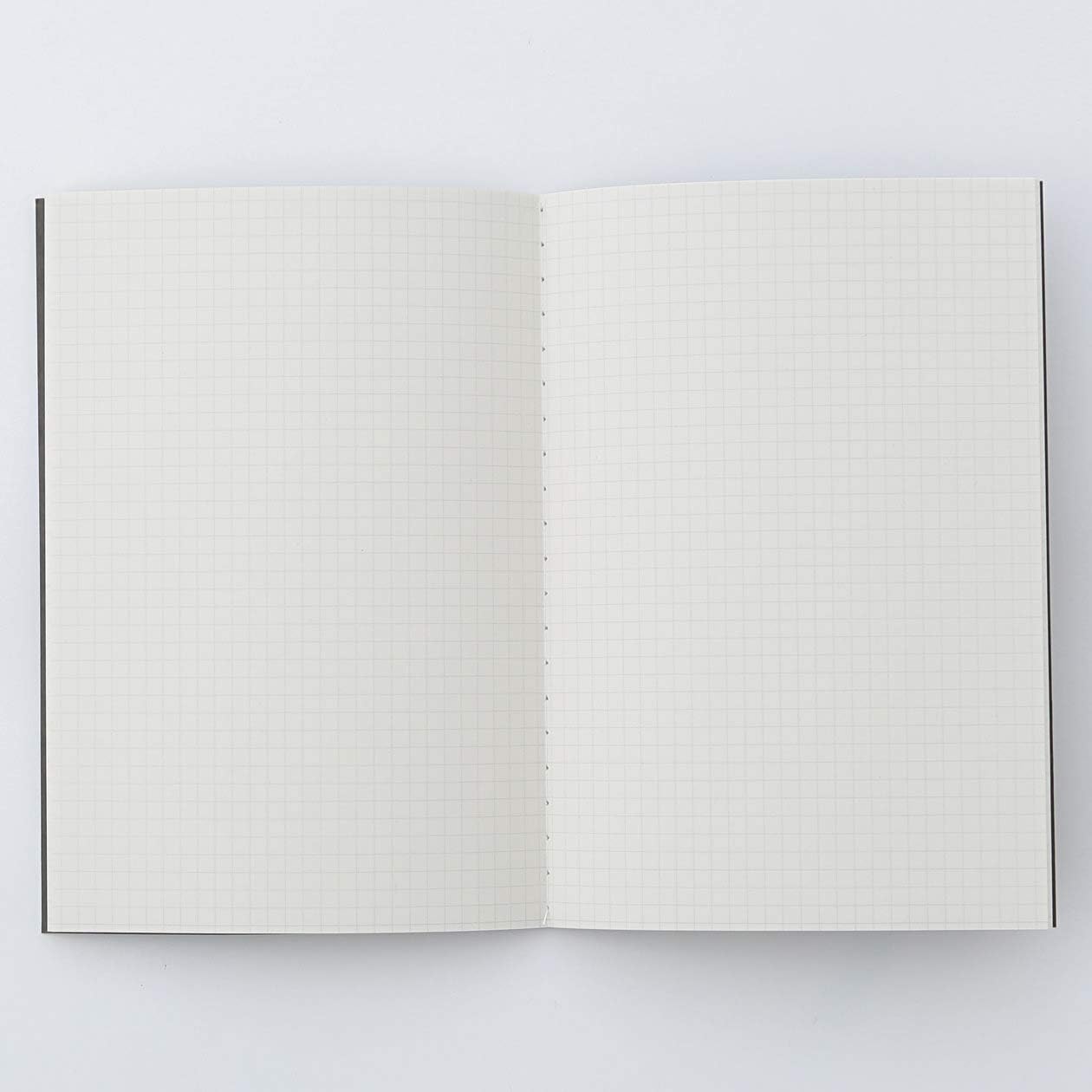 Muji Recycled Paper Notebook Graph Grey A5 (x10) - Image 3