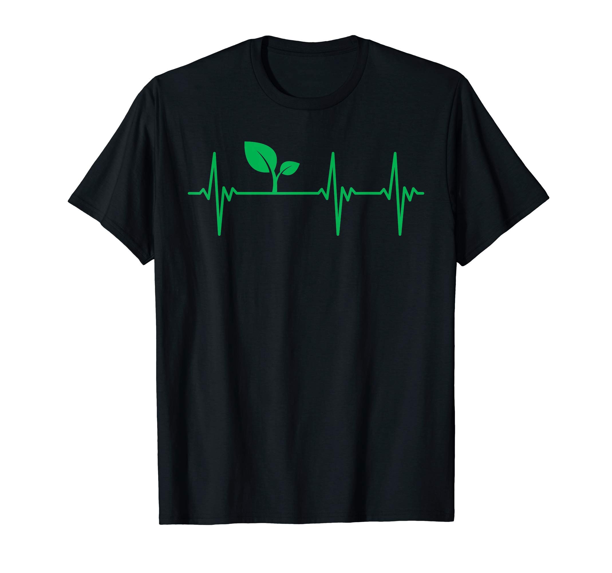 Vegan Heartbeat Animal Lovers Gift Idea Plant FoodVegan Heartbeat Lifeline Plant Based Nutrition Gift Food T-ShirtOEKO-TEX STANDARD 100