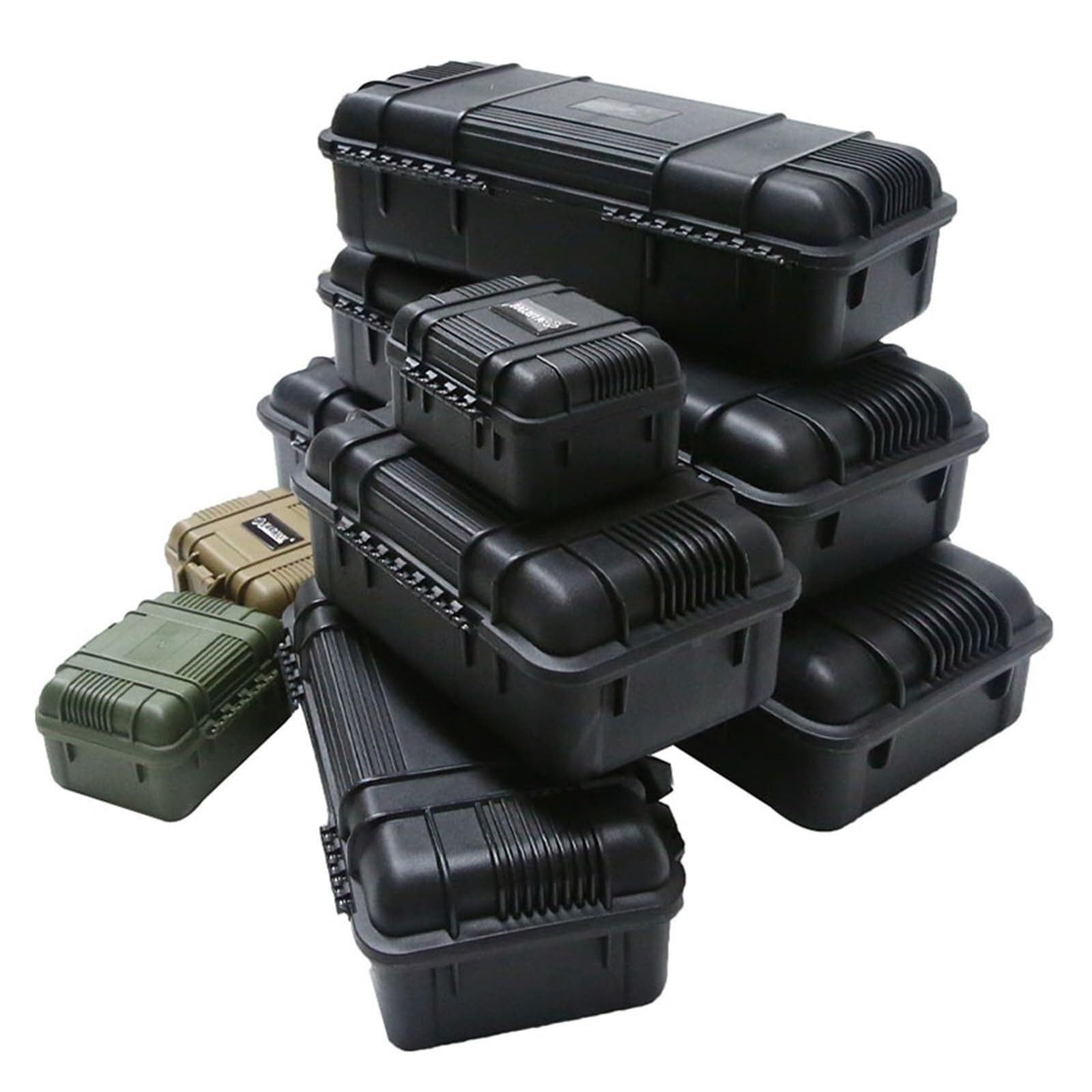 Tool Box Safety Instrument Tool Box Protective Waterproof Shockproof Toolbox Sealed Case Impact Resistant Suitcase With Sponge(545x210x105mm)