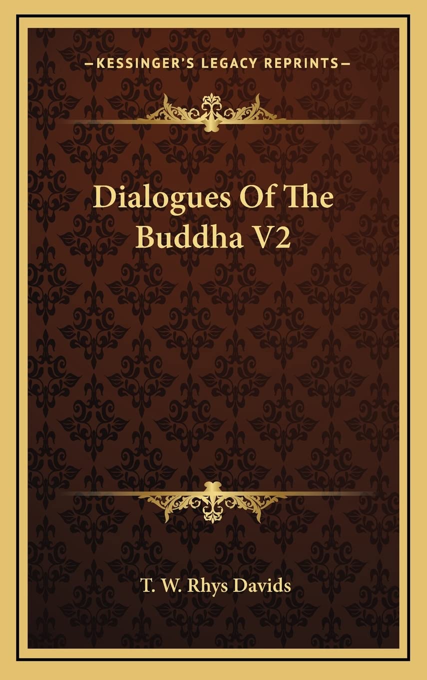Dialogues Of The Buddha V2