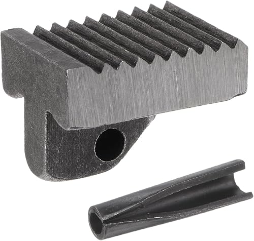 HARFINGTON Llave de tubo de acero al carbono para llave ajustable de 14 pulgadas con conjunto de pasador