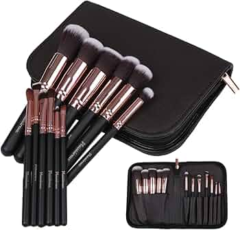 Amazon.co.jp: 【メイクアドバイザー推薦×arに掲載】メイクブラシ 12本