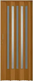 Porta Sanfonada Pvc Plastporta 210x84cm Translucida Bcf Cerejeira
