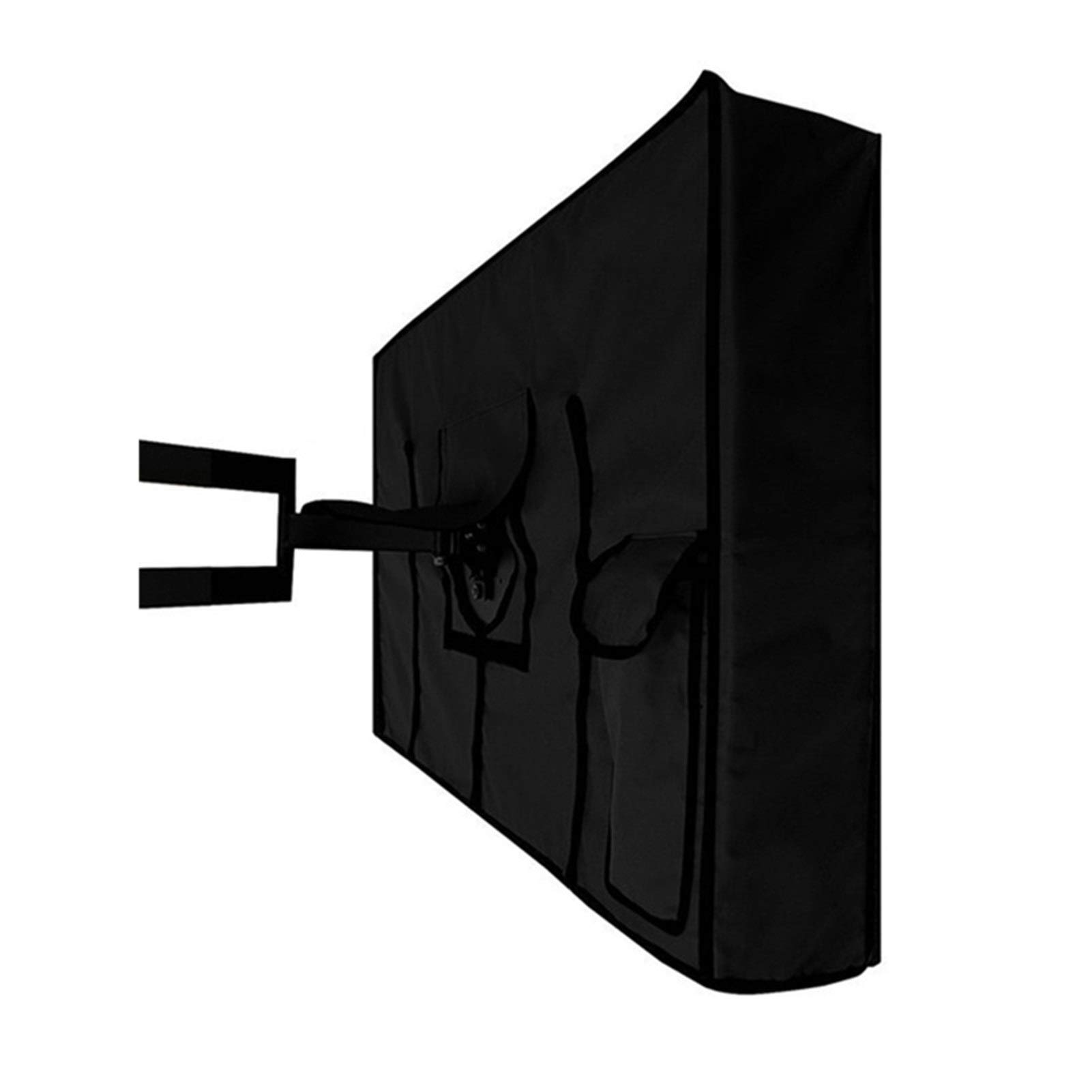 Funda TV Exterior,Funda TV Al Aire Libre Protector de la Cubierta de Intemperie Universal Protector for 22 '' - 70 '' de Plasma Televisores Junta Inferior(46 48 Inch TV)