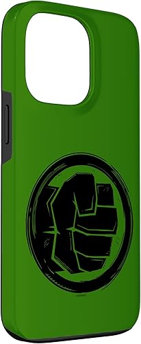 Miniatura 3 de Funda con logotipo grabado en madera de Hulk de los Vengadores de Marvel para iPhone 13 Pro