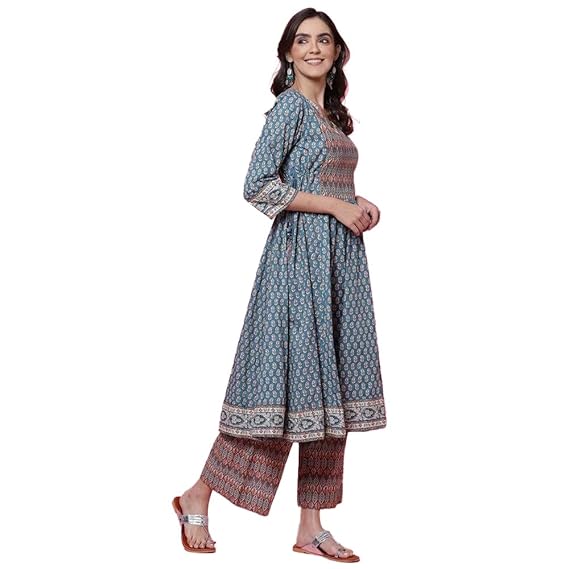 BIBA Women Salwar Kurta Dupatta