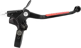 Alavanca de freio para motocicleta, bicicleta, manopla longa, alavanca de embreagem adequada para 50/60/80CC motorizado 2t 2 tempos alavanca de embreagem motor alavanca de embreagem kit de motor