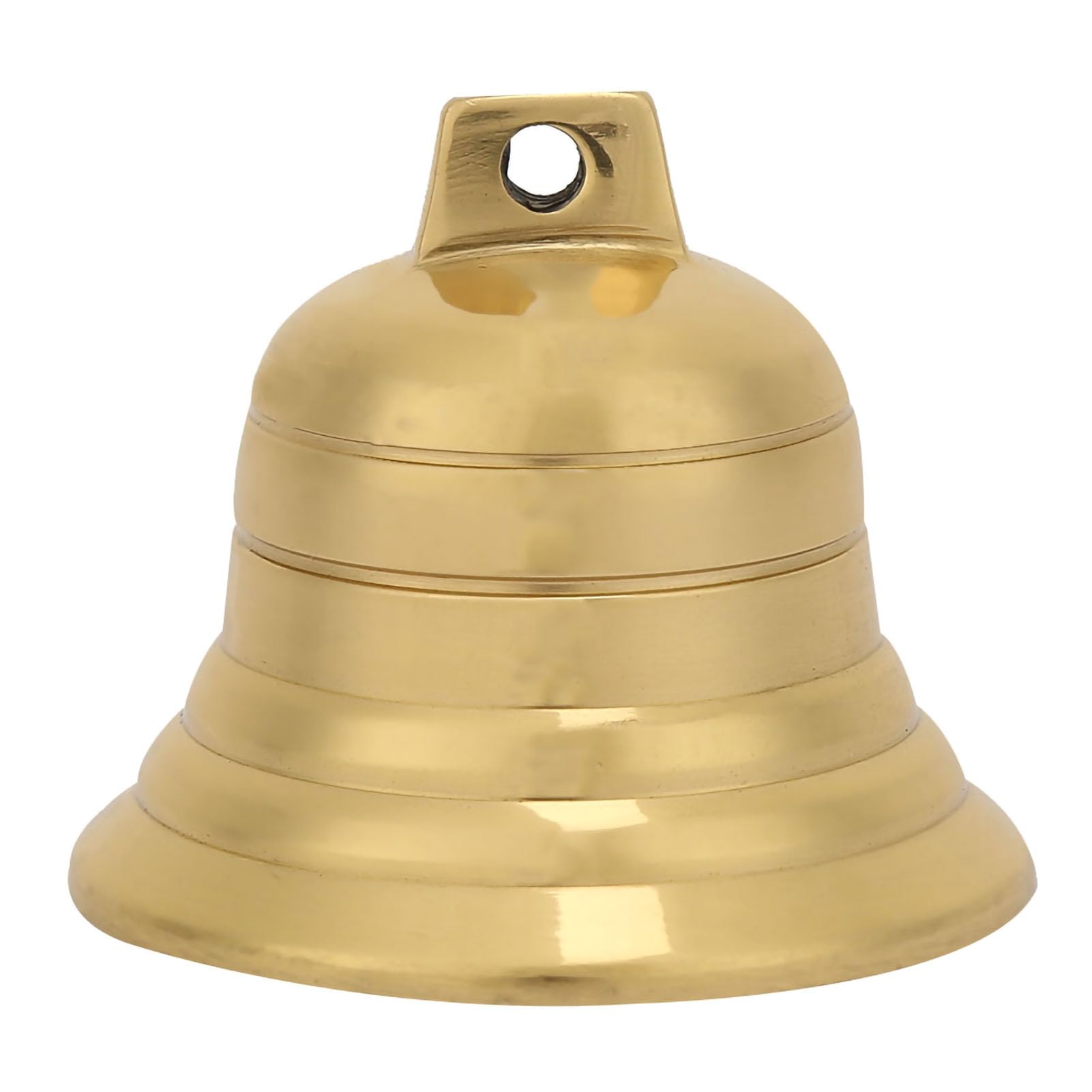 Kupfer-Feng-Shui-Glocke, antikes Messing, hängende Schiffsglocke, Glücksschutz-Glocke, buddhistisches Zubehör für Auto, hängende Rasseln, Heimdekoration