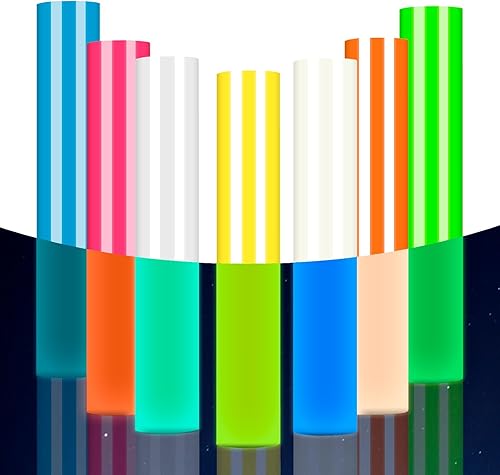 Miniatura 7 de VENITOR Vinilo termotransferible 3D para planchar en camisetas, bolsas, almohadas, tela textil, 3 hojas de 12 x 10 pulgadas, vinilo de transferencia