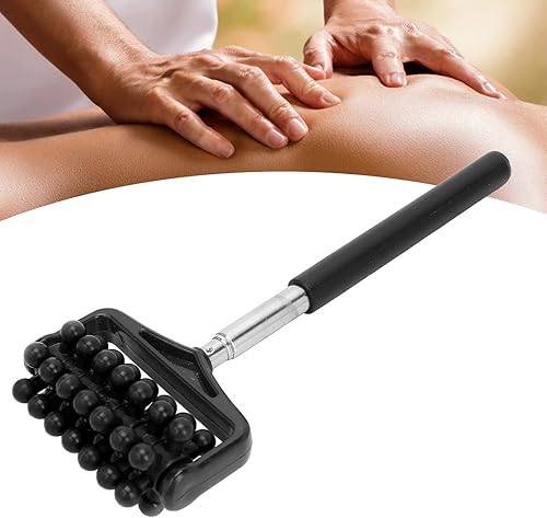 Miniatura 2 de Herramienta de masaje práctica Masajeador de rodillo de masaje de espalda masajeador de rodillos telescópicos, herramientas de masaje de masajeador