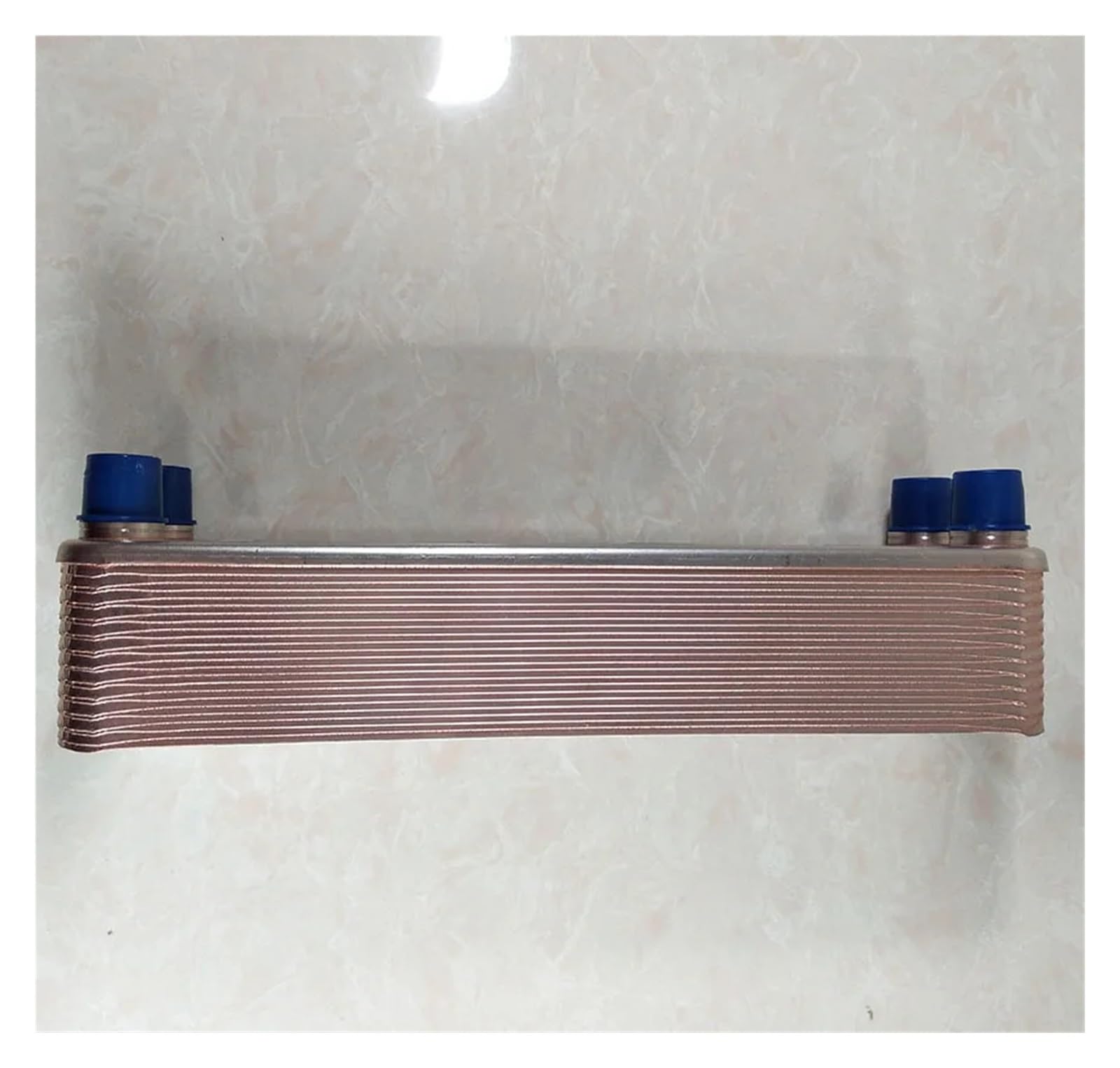 Intercambiador De Calor Placas Soldadas 22 Y 4,5 MPa For Calefacción Por Suelo Radiante Agua Caliente, Deshielo Alta Precisión