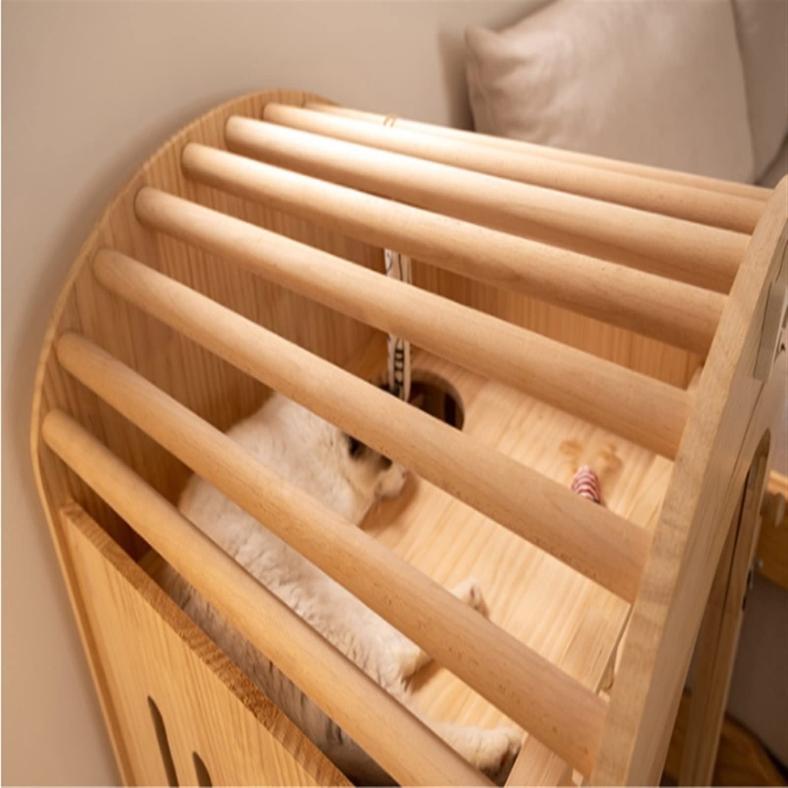 Mieszkanie dla kota willa dom kryty zwierzę domowe kot kot klatka dwupiętrowy mały domek dla kota dom dla kota oddychający żwirek dla kota domek dla kota schronienie