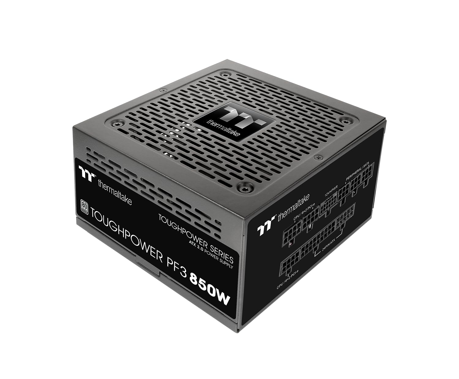 Thermaltake Toughpower PF3 850W Gen 5 | ATX 3.0 | PCIe Gen 5 Ready | Smart Zero Fan | 80 Plus Platinum | Fully Modular