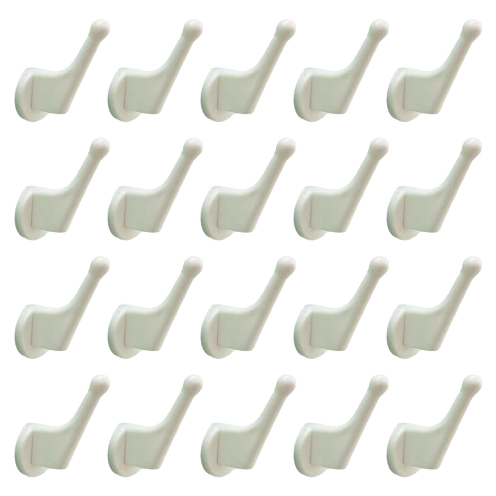 hogtnd Pack of 20 Radiator Hooks with Universal Fit for Various Sizes, Easy Setup and Sturdy Construction Radiator Hangers