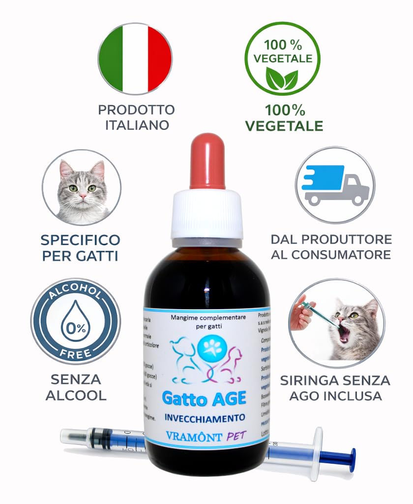 GATTO AGE Invecchiamento e Vista 50ml gocce