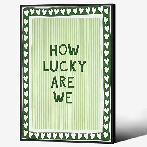 Miniatura 13 de Lienzo decorativo para pared con texto en inglés "This Is My Happy Place", con citas positivas de color rosa y naranja, impresiones estéticas,